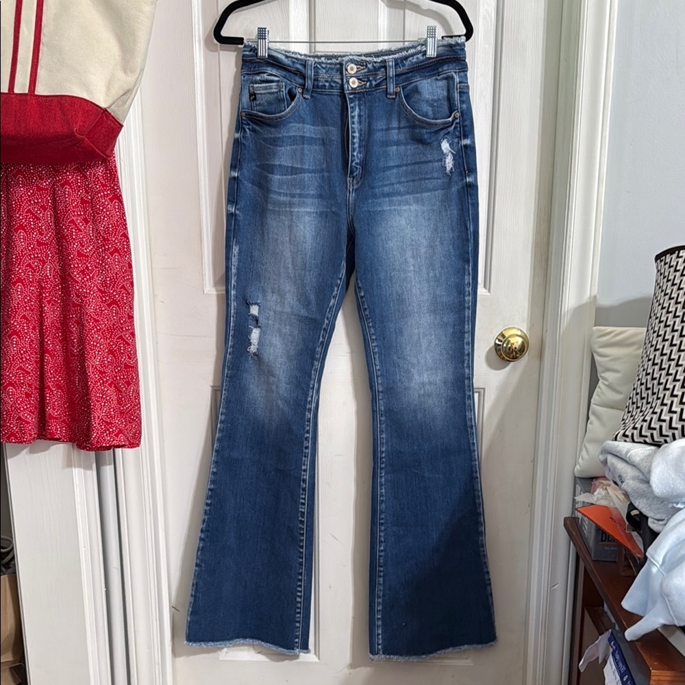 KanCan Blue Flared Jeans